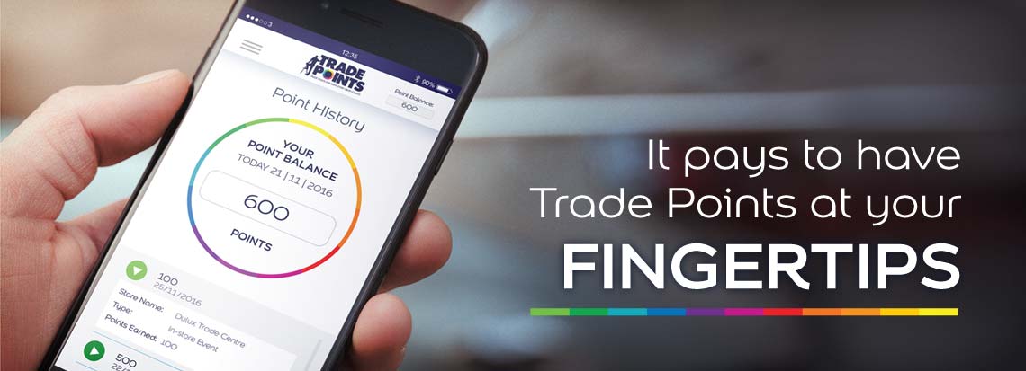 Dulux Trade Points App Banner